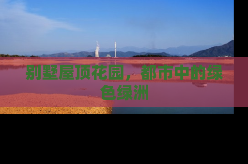 别墅屋顶花园，都市中的绿色绿洲