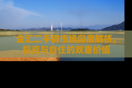金汇二手房市场深度解析，投资与自住的双重价值