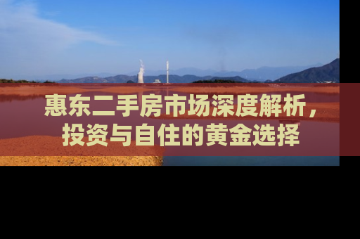 惠东二手房市场深度解析，投资与自住的黄金选择