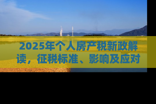 2025年个人房产税新政解读，征税标准、影响及应对策略