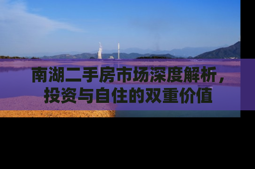 南湖二手房市场深度解析，投资与自住的双重价值