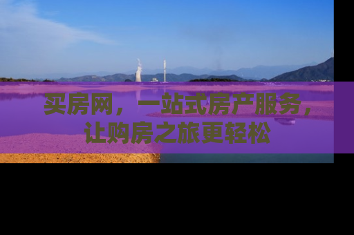买房网，一站式房产服务，让购房之旅更轻松