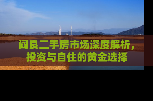 阎良二手房市场深度解析，投资与自住的黄金选择