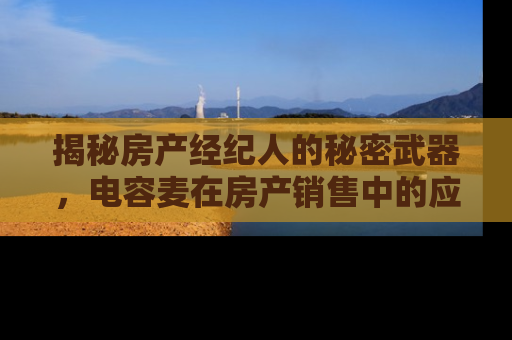 揭秘房产经纪人的秘密武器，电容麦在房产销售中的应用