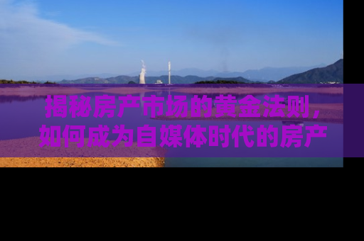揭秘房产市场的黄金法则，如何成为自媒体时代的房产销售高手