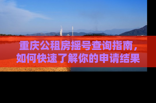 重庆公租房摇号查询指南，如何快速了解你的申请结果？