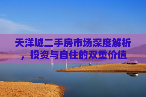 天洋城二手房市场深度解析，投资与自住的双重价值
