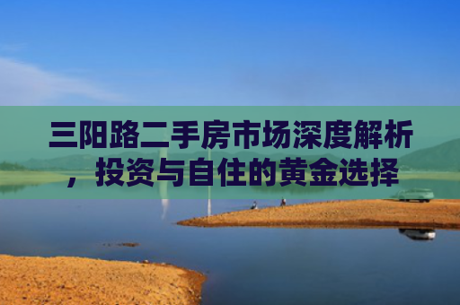三阳路二手房市场深度解析，投资与自住的黄金选择